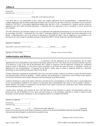Application for Non-standard Test Accommodations (Nta) - New York, Page 5
