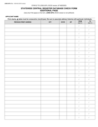 Form LDSS-3370 Statewide Central Register Database Check - New York, Page 4
