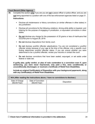 Appointment Investigation Questionnaire - New York City, Page 24