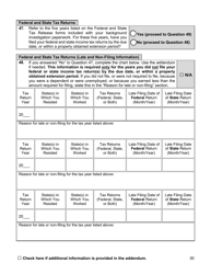 Appointment Investigation Questionnaire - New York City, Page 30