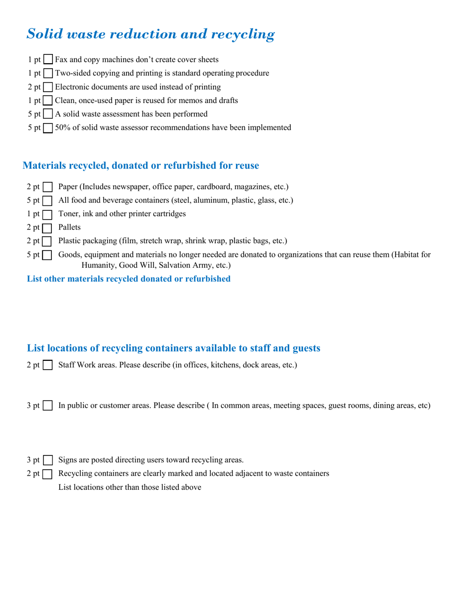 Nc Green Travel Program Bb Application - North Carolina, Page 3