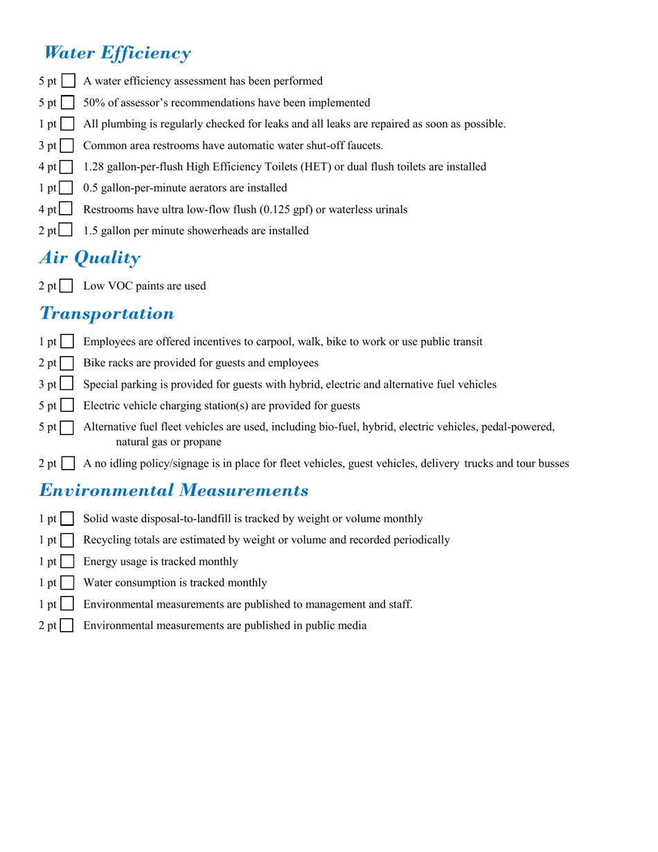Sustainable Farms Application for Nc Greentravel Recognition - North Carolina, Page 6