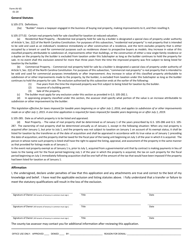 Form AV-65 Builder Property Tax Exclusion - North Carolina, Page 2