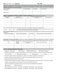 Form B-A-2 Application or Update to an Existing Application for Cigarette Distributor&#039;s License and Tobacco Products (Other Than Cigarettes) License - North Carolina, Page 2