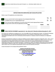 Application for Licensed Residential - North Carolina, Page 14