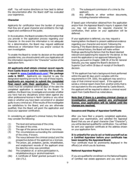 Application for Certified General Certification - North Carolina, Page 9