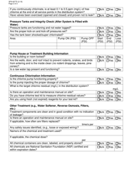 Form SFN60775 Revised Total Coliform Rule (Rtcr) Start-Up Procedures and Certification Form for Seasonal Public Water Systems - North Dakota, Page 2