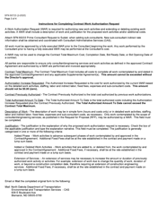 Form SFN60723 Contract Work Authorization Request - North Dakota, Page 3