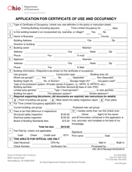 Form DIC3019 Fill Out Sign Online and Download Fillable PDF Ohio