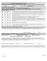 Form COM3576 (REPL-17-0012) Transfer/Reactivation Form for Brokers - Ohio, Page 2