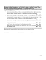 Form 27C (COM3571; REPL-19-0039) &quot;Foreign Corporate Dealer Application&quot; - Ohio, Page 2