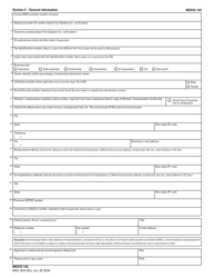 Form MEDCO-13A (BWC-3915) Application for Provider Enrollment-Non Certification - Ohio, Page 2