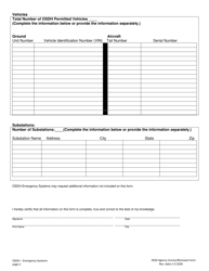 Agency Survey/Renewal Form - Oklahoma, Page 2