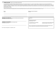 Articles of Incorporation - Cooperative - Oregon (English/Spanish), Page 2