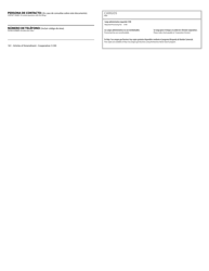 Articles of Amendment - Cooperative - Oregon (English/Spanish), Page 2