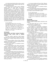 Minimal Sedation Permit Application form - Oregon, Page 14