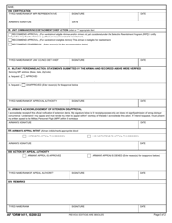 AF Form 1411 Extension of Enlistment in the Air Force, Page 2