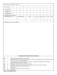 AFMC Form 200 Accelerated Delivery Request, Page 2