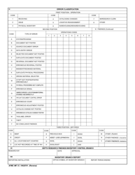 AFMC IMT Form 37 Inventory Research Worksheet, Page 2