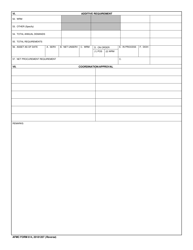 AFMC Form 614 Recoverable Item Initial Requirements Computation Worksheet, Page 2