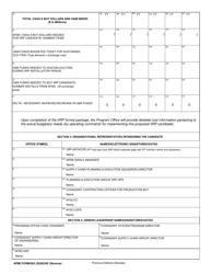 AFMC Form 562 Improved Item Replacement Program (Iirp) Pre-approval, Page 2