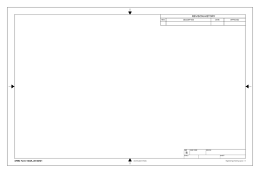 Document preview: AFMC Form 1653A Engineering Drawing Layout - B (Continuation Sheet)