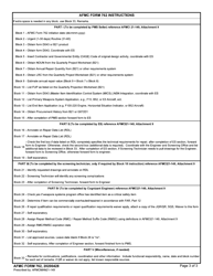 AFMC Form 762 Contract Repair Screening Analysis Worksheet, Page 3