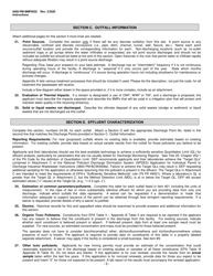 Instructions for Form 5600-PM-BMP0032 Application for Individual Npdes Permit Associated With Mining Activities - Pennsylvania, Page 3