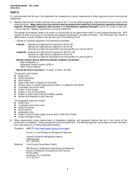Instructions for Form 2630-PM-BECB0002 Storage Tank Site-Specific Installation Permit Application - Pennsylvania, Page 3