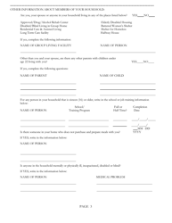 Form SNAP-2 Snap Recertification Form - Rhode Island, Page 3