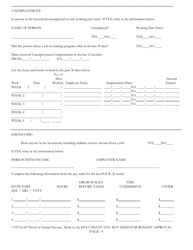 Form SNAP-2 Snap Recertification Form - Rhode Island, Page 4