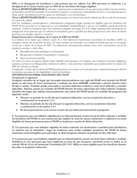 Formulario SNAP-2 Formulario De Recertificacion Para El Snap Del Departamento De Servicios Humanos (DHS) - Rhode Island (Spanish), Page 11