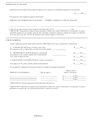 Formulario SNAP-2 Formulario De Recertificacion Para El Snap Del Departamento De Servicios Humanos (DHS) - Rhode Island (Spanish), Page 5