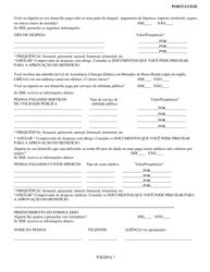 Form SNAP-2 Snap Recertification Form - Rhode Island (Portuguese), Page 7
