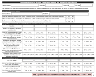 Standardized Annual Testing Form for Ust Systems - Rhode Island, Page 6