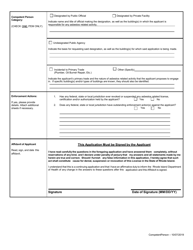Application for Asbestos Competent Person - Rhode Island, Page 4