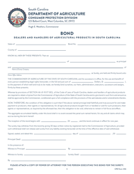 CPD Form 316 &quot;South Carolina Dealer and Handler License Application&quot; - South Carolina, Page 5