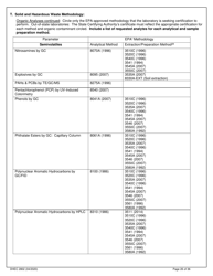 DHEC Form 2802 Application for Environmental Laboratory Certification - South Carolina, Page 26