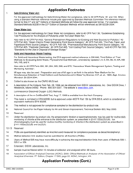 DHEC Form 2802 Application for Environmental Laboratory Certification - South Carolina, Page 31