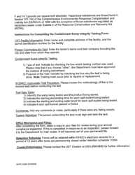 DHEC Form 3183 Containment Sump Integrity Testing - South Carolina, Page 3