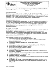 DHEC Form 3185 Walkthrough Inspection Checklist/Operator Log - South Carolina, Page 5
