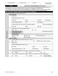 NPDES Form 2S (EPA Form 3510-2S) Application for Npdes Permit for Sewage Sludge Management New and Existing Treatment Works Treating Domestic Sewage, Page 33
