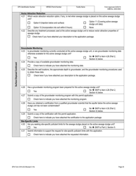 NPDES Form 2S (EPA Form 3510-2S) Application for Npdes Permit for Sewage Sludge Management New and Existing Treatment Works Treating Domestic Sewage, Page 46