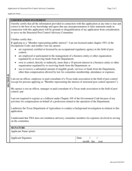 Form SPA-421 Application for Structural Pest Control Advisory Committee - Texas, Page 2