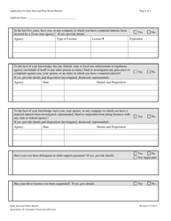 Application for State Seed and Plant Board Member - Texas, Page 4