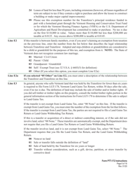 Instructions for VT Form PTT-172 Vermont Property Transfer Tax Return - Vermont, Page 6