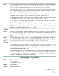 Instructions for Form LGT-178 Vermont Land Gains Tax Return - Vermont, Page 7