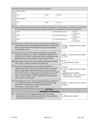 Form 501 Fantasy Contest Operator Initial Registration Application - Virginia, Page 4