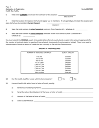 Form OCRP-32 Health Club Registration - Virginia, Page 5