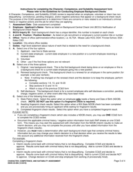 DSHS Form 03-506 Character, Competence, and Suitability Assessment - Washington, Page 3